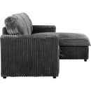 Primo International Arabella Fabric Sofabed Arabella Sofabed - Opulence Dark Grey IMAGE 8