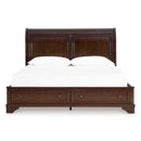 Signature Design by Ashley Trellington B716B2 King Sleigh Storage Bed IMAGE 2