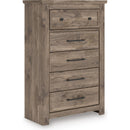  Signature Design by Ashley Rusticott PCB2260-46 Five Drawer Chest IMAGE 1