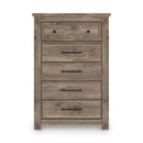  Signature Design by Ashley Rusticott PCB2260-46 Five Drawer Chest IMAGE 3