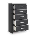  Signature Design by Ashley Zuraleus PCB3380-46 Five Drawer Chest IMAGE 2