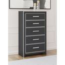  Signature Design by Ashley Zuraleus PCB3380-46 Five Drawer Chest IMAGE 6