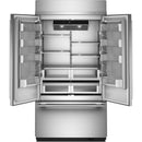 KitchenAid 42-inch, 24.2 cu. ft. Built-in French 3-Door Refrigerator KBFN542SPS IMAGE 2