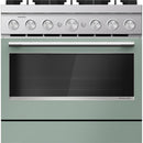 KitchenAid 36-inch Freestanding Commercial-Style Dual-Fuel Range KFDS936SDC IMAGE 1