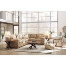  Signature Design by Ashley Bandon Leather Match 3 pc Sectional 3800655C/3800646C/3800649C IMAGE 6