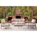  Signature Design by Ashley Bluff Trail PCP383-080 Love/Chairs/Tables Set IMAGE 4
