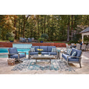 Signature Design by Ashley Half Moon Beach PCP418-821 Swivel Lounge with  Cushion IMAGE 9