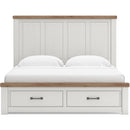  Signature Design by Ashley Savonport King Panel Bed with Storage B100-14/B4615-56S/B4615-58/B4615-95 IMAGE 3