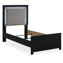  Signature Design by Ashley Maeling Twin Upholstered Panel Bed PCB1115-52/PCB1115-53/PCB1115-83 IMAGE 4