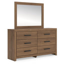  Signature Design by Ashley Broachmyn Dresser with Mirror PCB1116-31/PCB1116-36 IMAGE 1