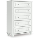  Signature Design by Ashley Chests 5 Drawers PCB1819-46 IMAGE 1