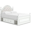  Signature Design by Ashley Kozlani Full Upholstered Panel Bed with Storage B100-12/PCB1819-187/PCB1819-50/PCB1819-50/PCB1819-84 IMAGE 1