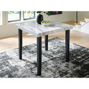  Signature Design by Ashley Square Mervannie Counter Height Dining Table PCD571-13 IMAGE 4