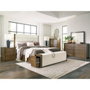  Benchcraft Marxmore B863B2 Queen Upholstered Storage Bed IMAGE 10