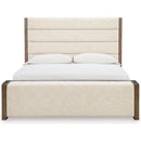  Benchcraft Marxmore B863B2 Queen Upholstered Storage Bed IMAGE 3