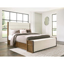  Benchcraft Marxmore B863B2 Queen Upholstered Storage Bed IMAGE 7