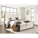  Benchcraft Marxmore B863B4 King Upholstered Storage Bed IMAGE 8