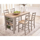  Signature Design by Ashley Harperfeld PCD403-13 Rectangular Dining Room Counter Table IMAGE 5