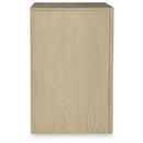  Signature Design by Ashley Calmoro B602-93 Three Drawer Night Stand IMAGE 4