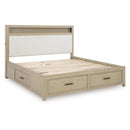  Signature Design by Ashley Calmoro B602B9 California King Bookcase Bed IMAGE 10