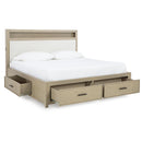  Signature Design by Ashley Calmoro B602B9 California King Bookcase Bed IMAGE 2