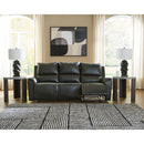  Signature Design by Ashley Glossmore Reclining Leather Match Sofa PCU1170088C IMAGE 6