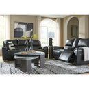  Signature Design by Ashley Glossmore Reclining Leather Match Sofa PCU1170088C IMAGE 8