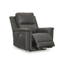  Signature Design by Ashley Bleckley Power Leather Match Recliner PCU1200013C IMAGE 2