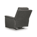  Signature Design by Ashley Bleckley Power Leather Match Recliner PCU1200013C IMAGE 5