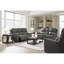 Signature Design by Ashley Bleckley Power Leather Match Recliner PCU1200013C IMAGE 9