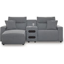  Signature Design by Ashley ModMax II Power Reclining Fabric 3 pc Sectional 6590679C/6590662C/6590660C IMAGE 1