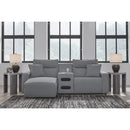  Signature Design by Ashley ModMax II Power Reclining Fabric 3 pc Sectional 6590679C/6590662C/6590660C IMAGE 5