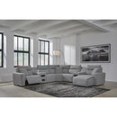  Signature Design by Ashley ModMax II Power Reclining Fabric 7 pc Sectional 6590658C/6590660C/6590631C/6590677C/6590646C/6590660C/6590697C IMAGE 6