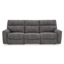  Signature Design by Ashley Next-Gen DuraPella Power Reclining Leather Look 3 pc Sectional 6100358C/6100331C/6100362C IMAGE 2