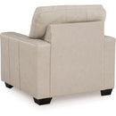  Signature Design by Ashley Santorine Stationary Leather Match Chair 2170820C IMAGE 3
