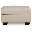  Signature Design by Ashley Santorine Leather Match Ottoman 2170814C IMAGE 2